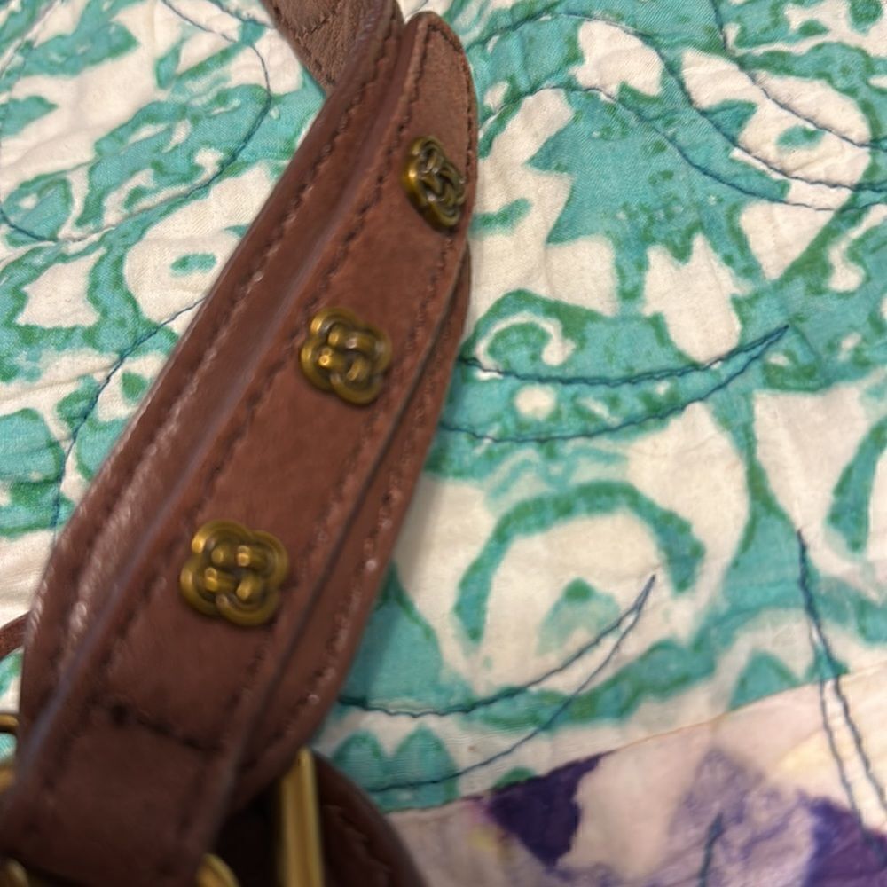 Brown leather bag    - Picture 10 of 14